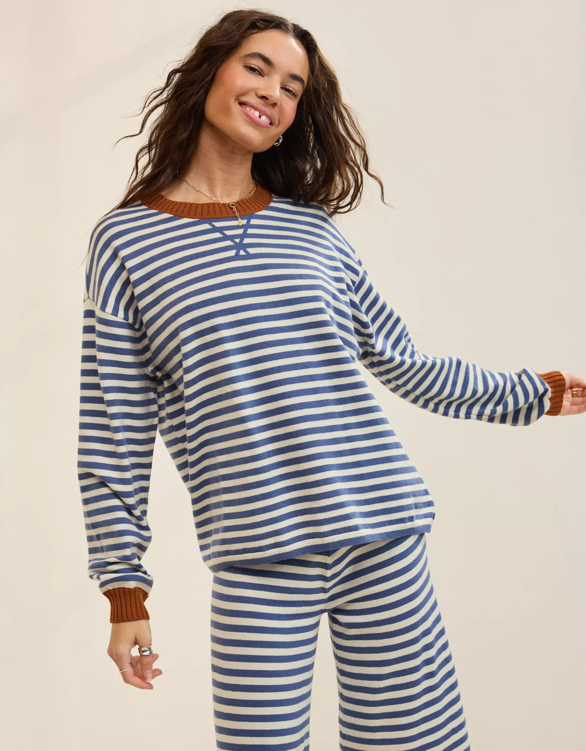 Aerie Sunday Soft Crew Sweater | Aerie