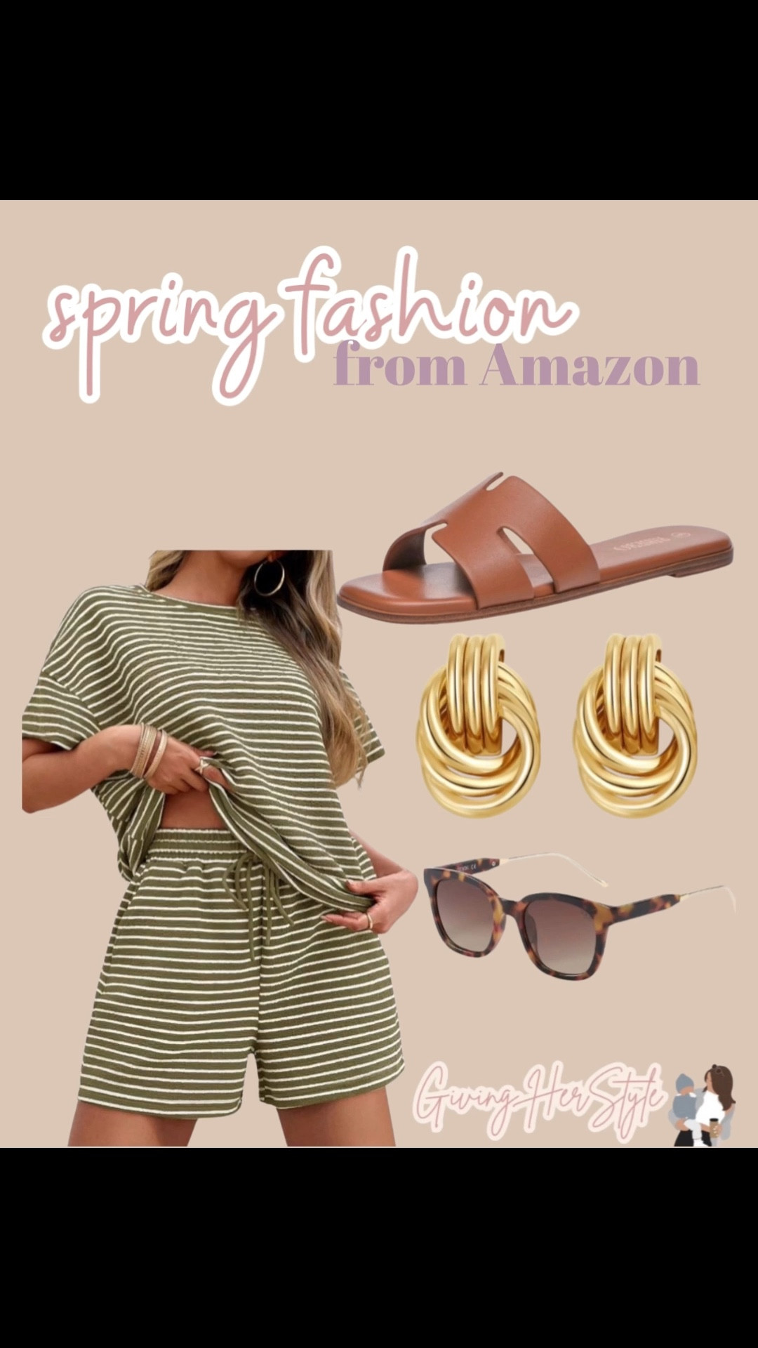 Spring travel outfit from Amazon 

Amazon outfit idea, Amazon finds, Amazon fashion, Spring outfit from amazon, Travel outfit 
Errands outfit
Casual style, running, gym, errands outift, airport outfit, athletic wear, lounge wear, sneakers, gen x outfit, flowy shorts, white sneakers biker shorts, resort wear, jeans, sandals, gold earrings, ootd, outfit inspo, outfit ideas


#LTKspringtrends #LTKootd #LTKspring