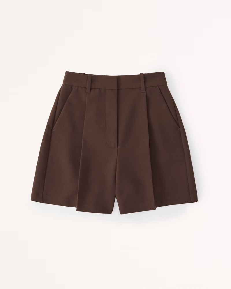 Ultra High Rise Tailored Short | Abercrombie & Fitch (US)