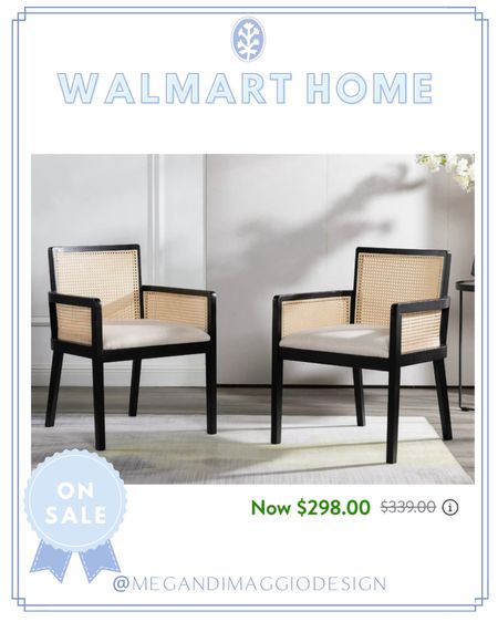 📣 Major Sale Alert!! 📣 on these new cane dining chairs!! Sold in a set of 2 now  on sale for under $300!! 🤯😍 they look designer but for way less!! Snag them now while they’re in stock and on sale!! 🏃🏼‍♀️🏃🏼‍♀️🏃🏼‍♀️

#LTKFind #LTKhome #LTKsalealert