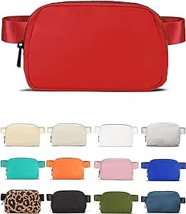 Fanny Pack Cross Body Bag Small Crossbody Bags for Women Men Trendy Nylon Waterproof Mini Purse T... | Amazon (US)