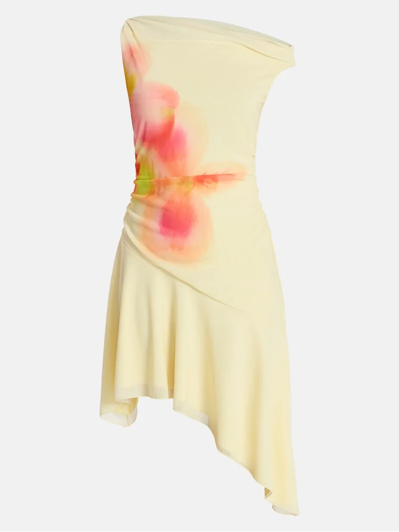 Madden NYC Women\u2019s Asymmetrical Midi Dress, Sizes XXS-XXL - Walmart.com | Walmart (US)
