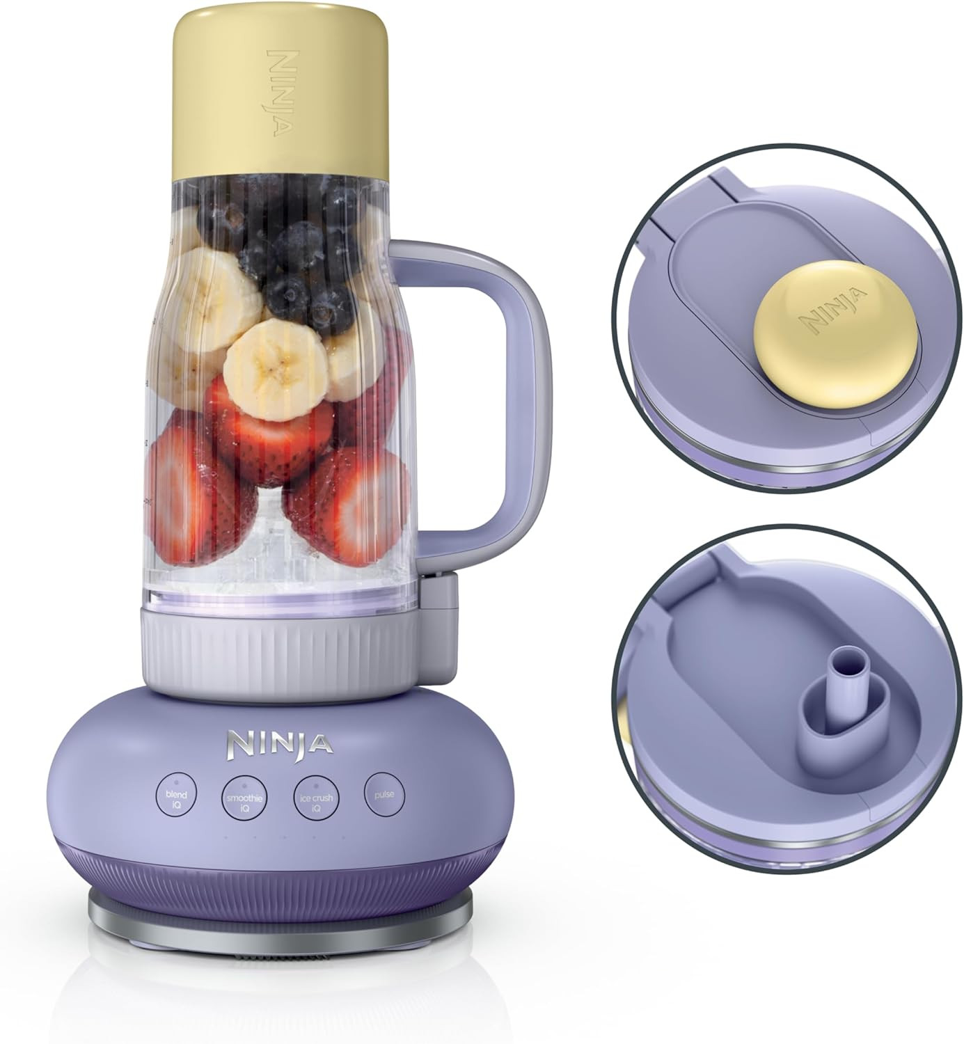 Ninja Blendboss™ | Personal Blender for Smoothies & Frozen Drinks | 26oz Travel Tumbler with Le... | Amazon (US)