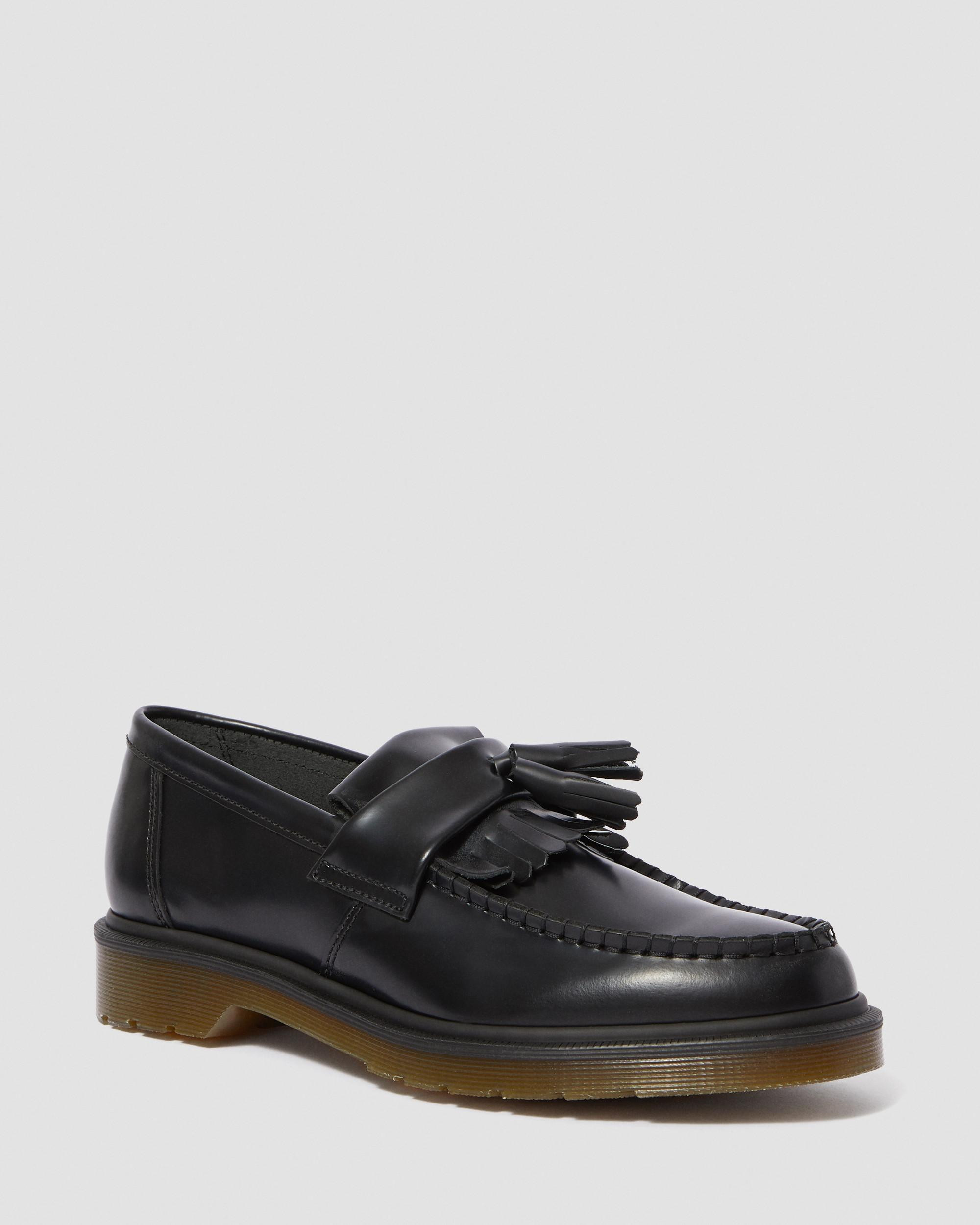 Adrian Smooth Leather Tassel Loafers | Dr Martens (UK)