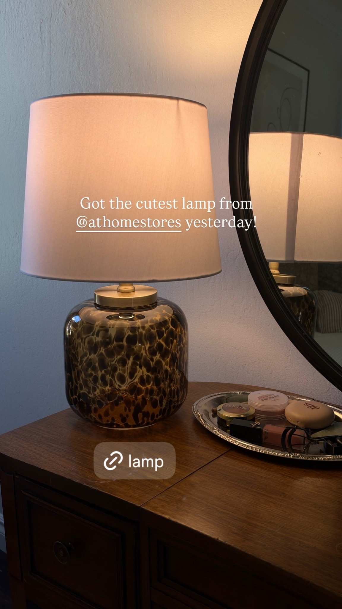 Got the cutest lamp from @athomestores yesterday!

#LTKHome #LTKdayinmylife #LTKmomlife