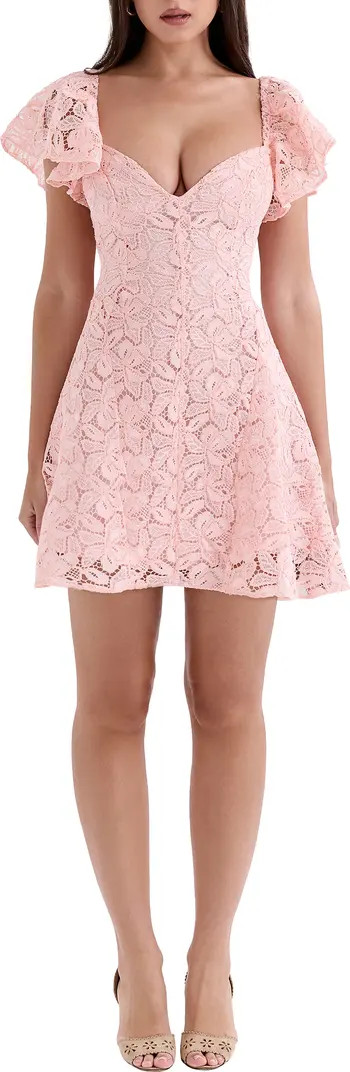 HOUSE OF CB Verity Lace Minidress | Nordstrom | Nordstrom