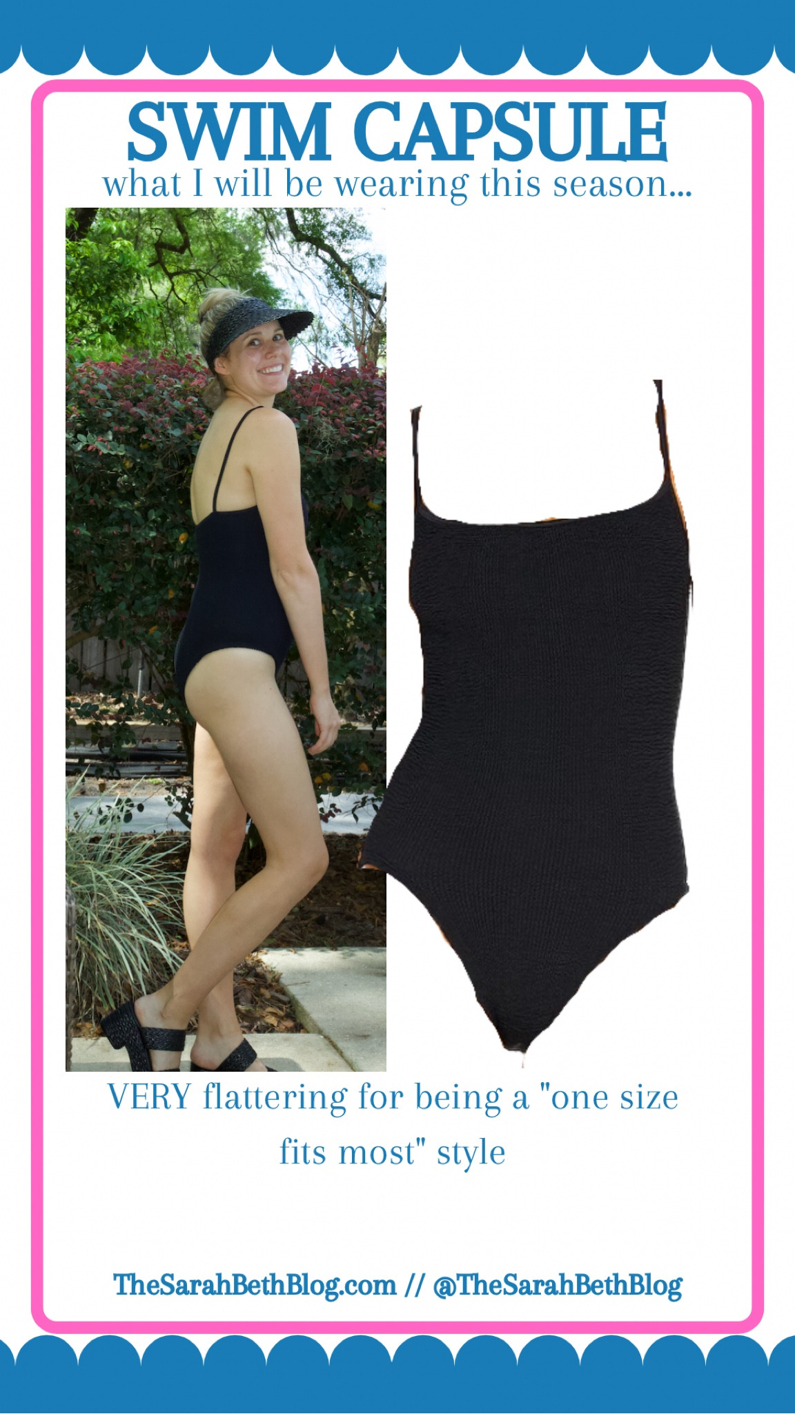 Swim capsule hunza g one size fits most richer black swimsuit 

#LTKtravel #LTKunder100 #LTKswim
