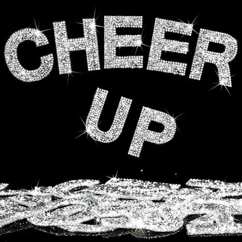 Locacrystal 34Pcs Rhinestone Letter Stickers Bling Glitter Alphabet A-Z Letters Self-Adhesive Cry... | Amazon (US)