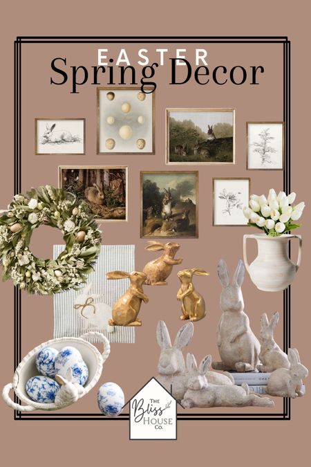 Embrace the timeless allure of vintage Easter decor with The Bliss House Co.! 🌼🐰 Dive into a curated collection where every pastel egg, delicate bunny, and whimsical ornament whispers of bygone Easter delights. 🥚✨ Let nostalgia spark your imagination and infuse your home with Easter magic! 

#LTKSpringSale #LTKSeasonal #LTKhome