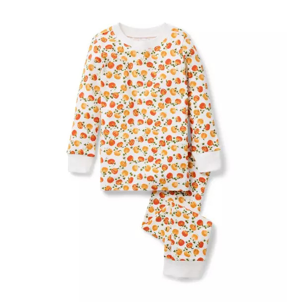 Organic Cotton Pumpkin Pajama | Janie and Jack