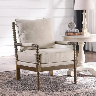 Morden Fort Modern Spindle Chair, Accent Chair for Livingroom - Bed Bath & Beyond - 39211034 | Bed Bath & Beyond