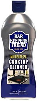 BAR KEEPERS FRIEND Multipurpose Cooktop Cleaner (13 oz) - Liquid Stovetop Cleanser - Safe for Use... | Amazon (US)
