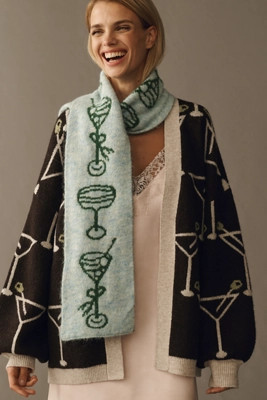 Maeve Icon Skinny Knit Scarf | Anthropologie (US)