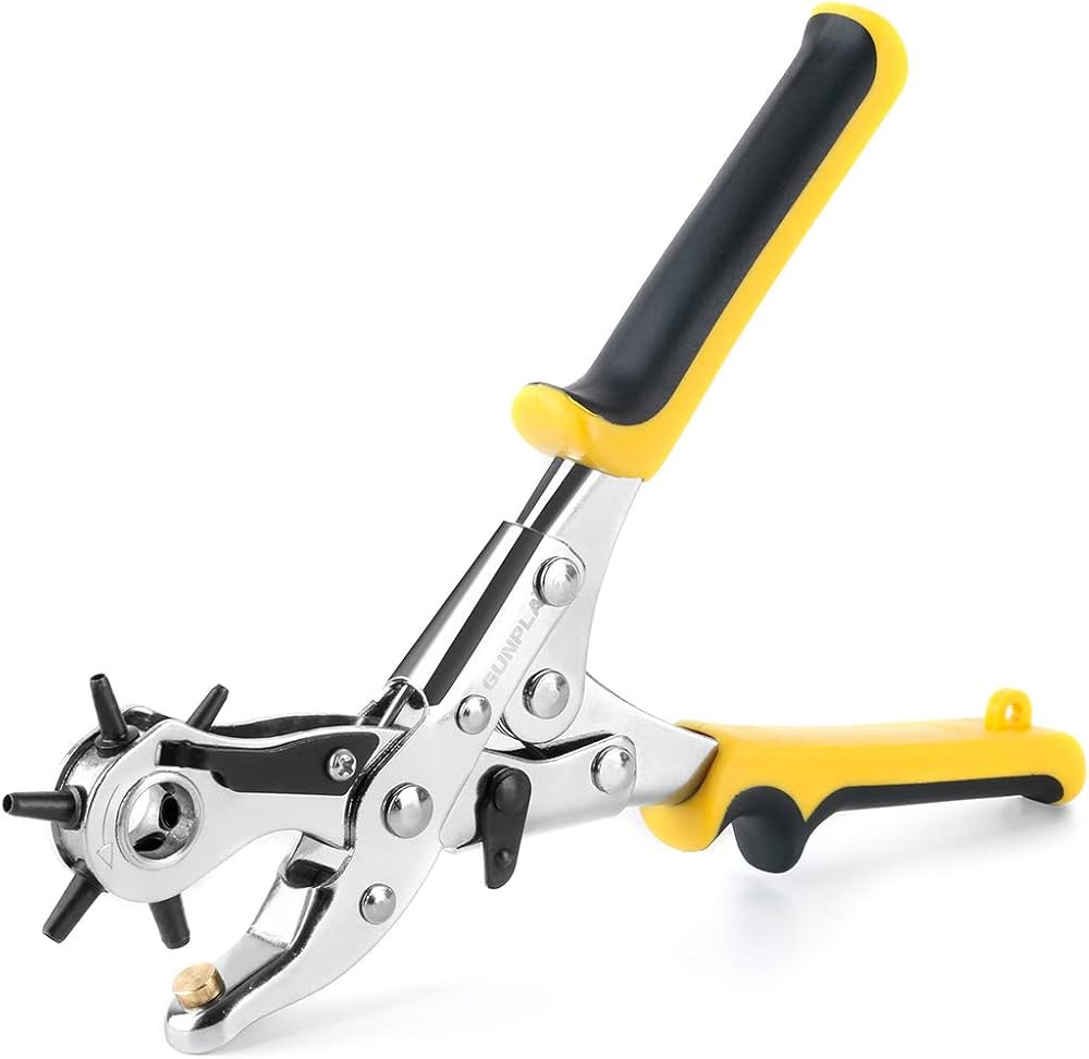 Gunpla Heavy Duty Leather Hole Punch Revolving Craft Puncher Hole Tool Punch Plier Grip Brass Pad... | Amazon (CA)