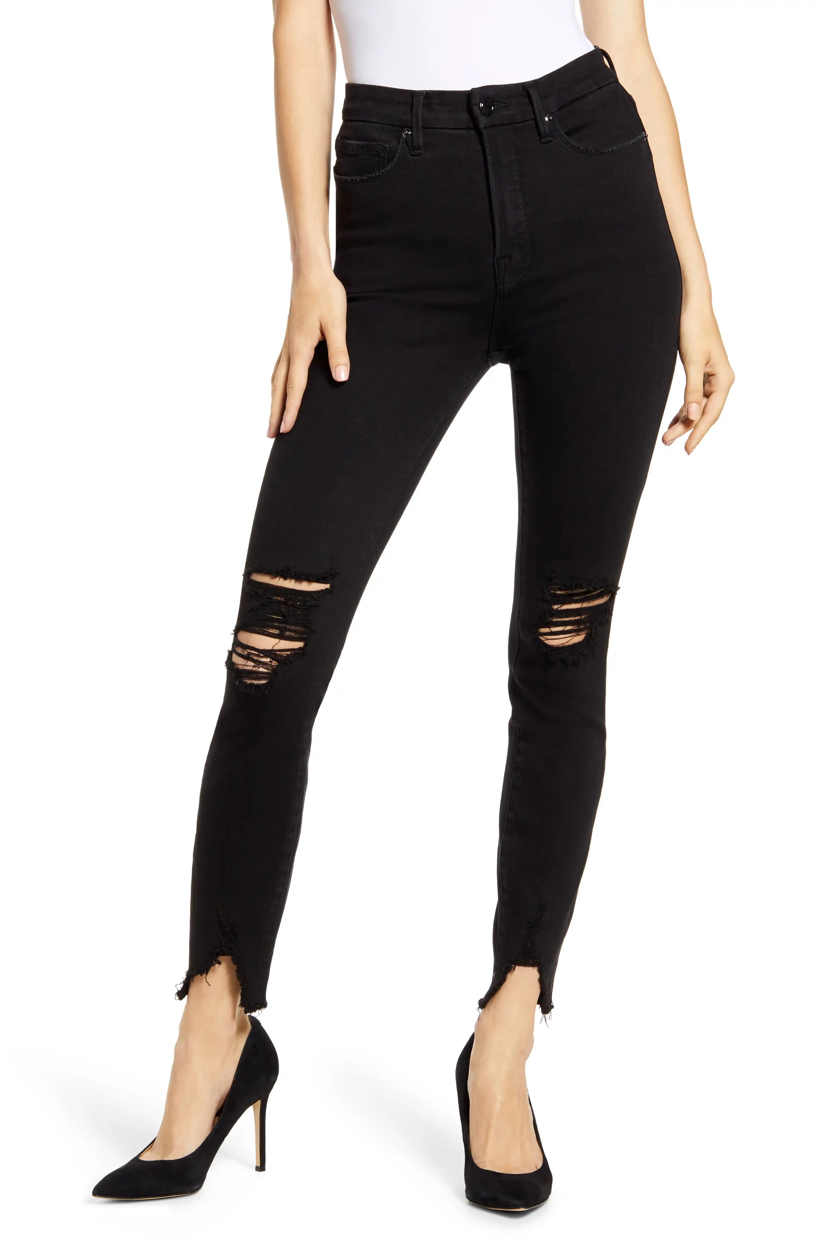 Good Body Ripped High Waist Skinny Jeans | Nordstrom