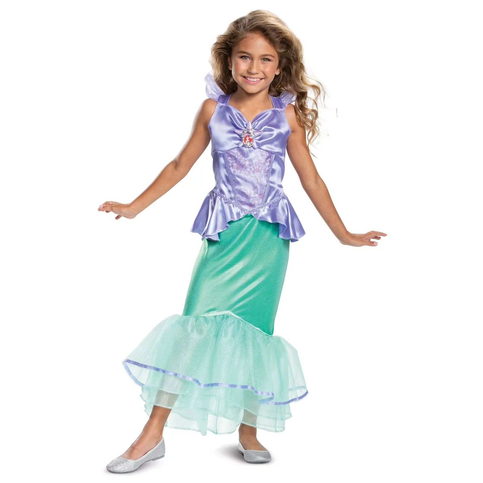 Girl's Ariel Classic Toddler Halloween Costume | Walmart (US)