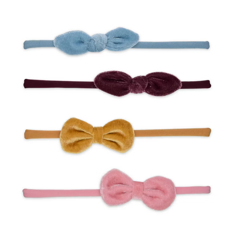 Carter's Just One You® Baby Girls' 4pk Mix Headwrap Set - Green/Pink | Target