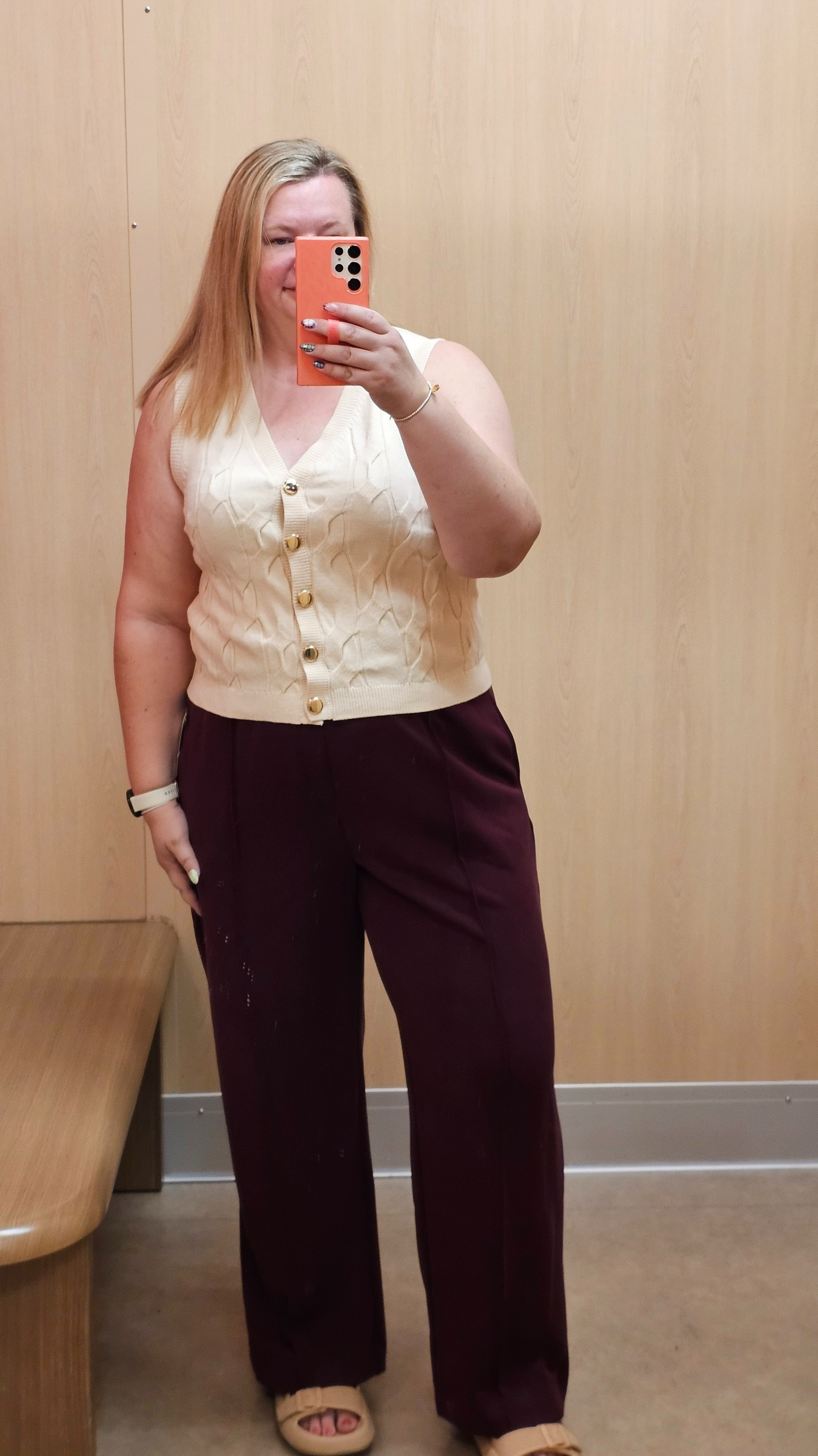 This outfit is so cozy for work.Sweater Vest XLSoft stream pants XXL

#LTKBacktoSchool #LTKMidsize #LTKFindsUnder50