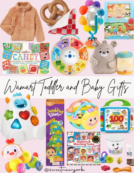 Walmart toddler and baby gift guide

#LTKGiftGuide #LTKkids #LTKbaby