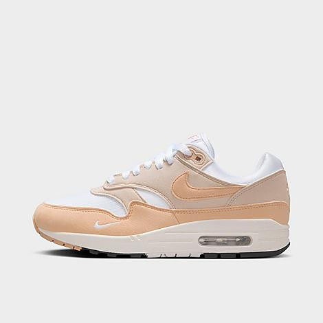 Nike Women's Air Max 1 '87 Textile Casual Shoes in Light Orewood Brown/White Onyx Size: 6.5 | Finish Line (US)