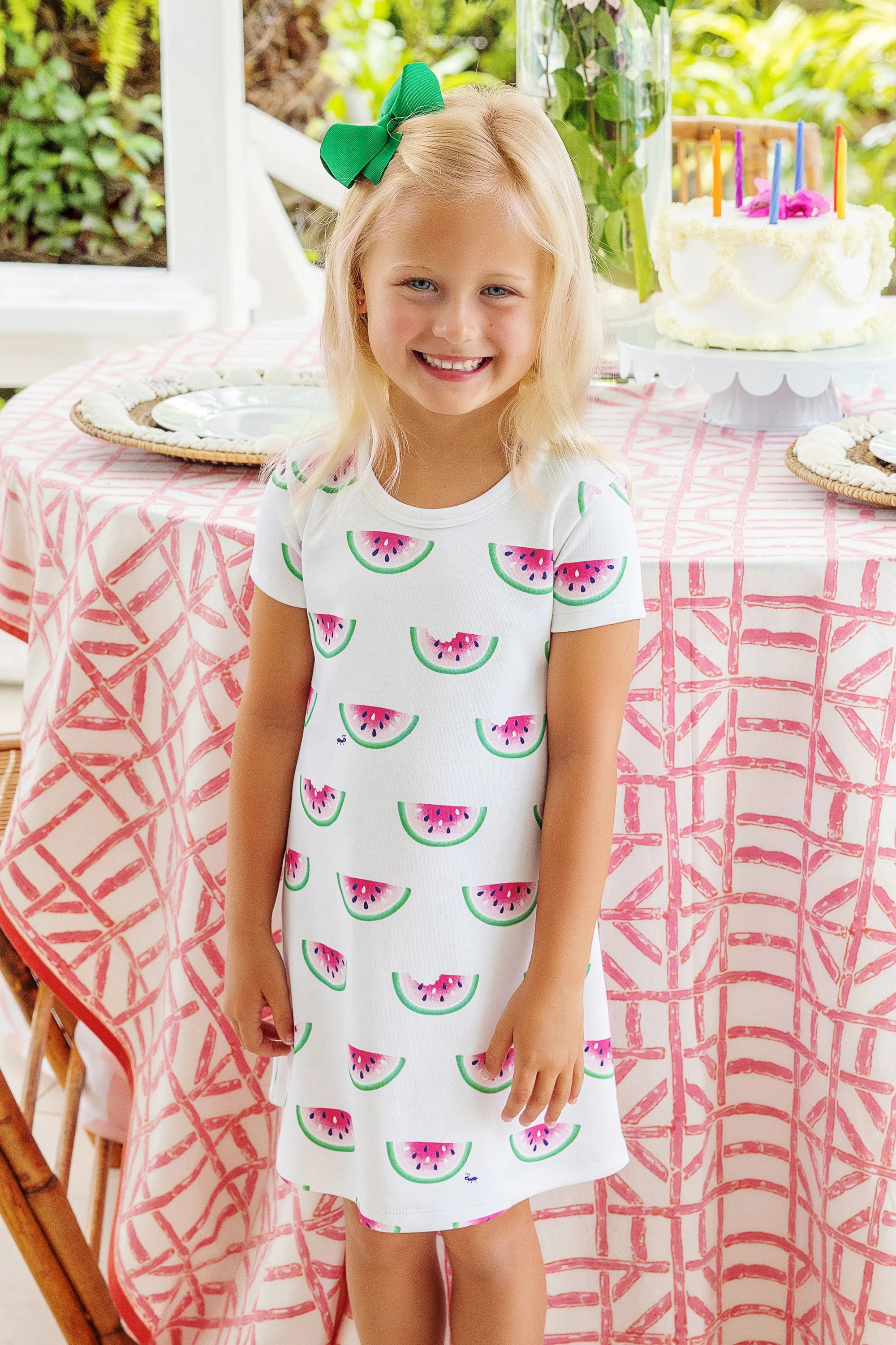 Polly Play Dress - Watermelon Weather | The Beaufort Bonnet Company