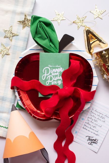 The most perfect teacher appreciation gift with a printable from gracecollectiveshop.com! It’s dinner and dishes for the teacher! Insert a gift card to DoorDash or a restaurant and it makes the perfect gift!

#LTKGiftGuide #LTKparties #LTKSeasonal