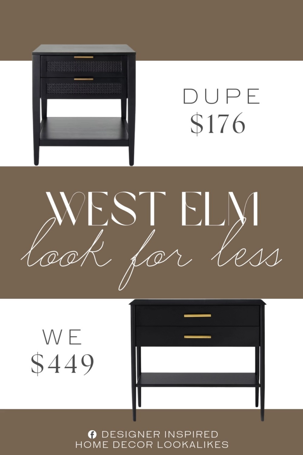 Inspired West Elm Nightstand. Mid-Century Modern Nightstand. Woven Accent Table. Contemporary Bedside Table. Bedroom Storage Table. Modern Bedside Storage. Woven Rattan Nightstand. Neutral Upholstered Nightstand. Minimalist Nightstand.   

Home more affordable option find copy cat similar look for less budget friendly affordable cheap cheaper beautiful pretty. Clearance sale coupon code discount code promo code luxury lookalike look a like Inspo inspiration inspired by idea ideas Love like these? I share multiple every day in my FB group.
#westelminspired #nightstand #bedroomstorage #bedsidetable #accenttable #wovennightstand #bedroominspo #furniturefinds #bohofurniture 

 #LTKHome