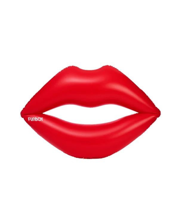 Giant Red Lips Pool Float | FUNBOY