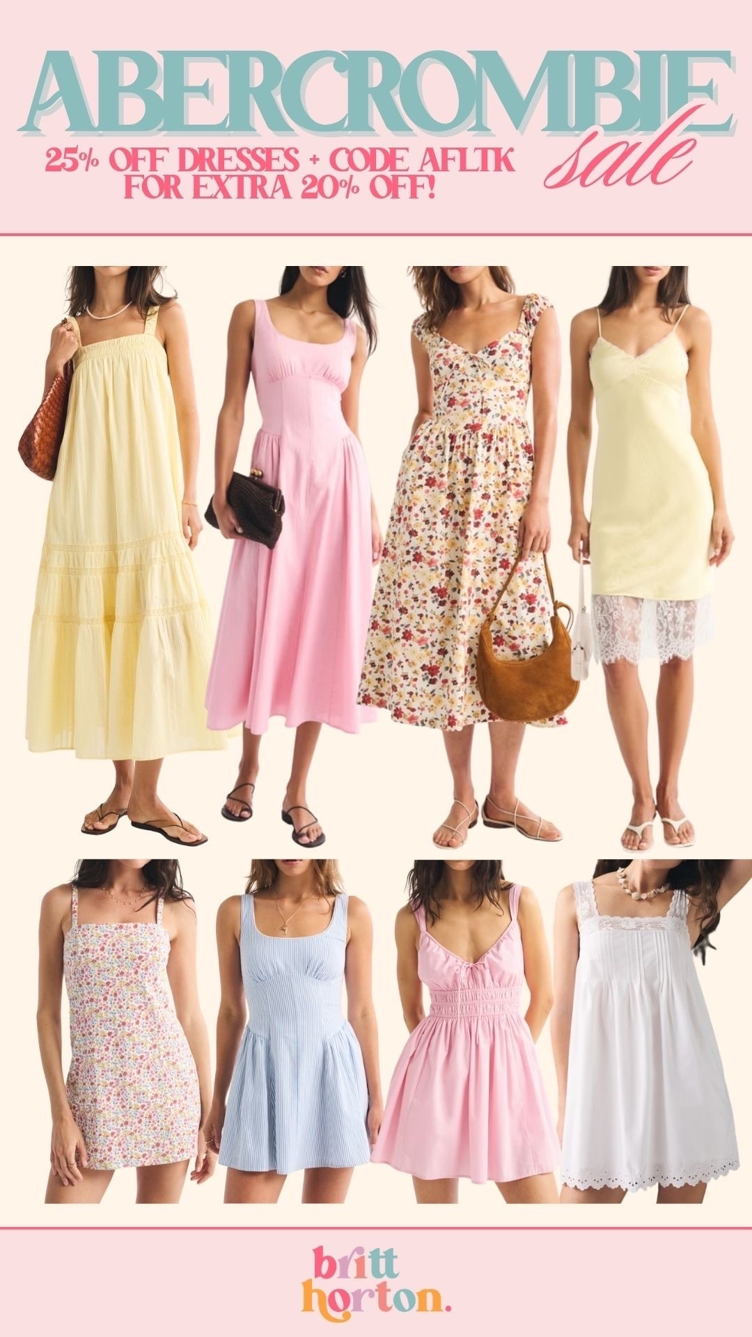 25% off dresses from Abercrombie! Use code AFLTK (stackable) for an additional 20% off almost everything online! 🩷

#LTKxAbercrombie #LTKSeasonal #LTKSaleAlert