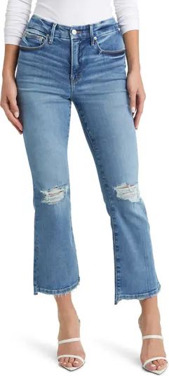 Good American Good Legs Crop Mini Bootcut Jeans | Nordstrom | Nordstrom