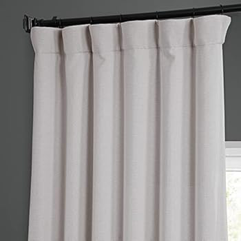 HPD Half Price Drapes BOCH-LN185-P Linen Room Darkening Curtain (1 Panel) 50 X 96, BOCH-LN1856-96... | Amazon (US)