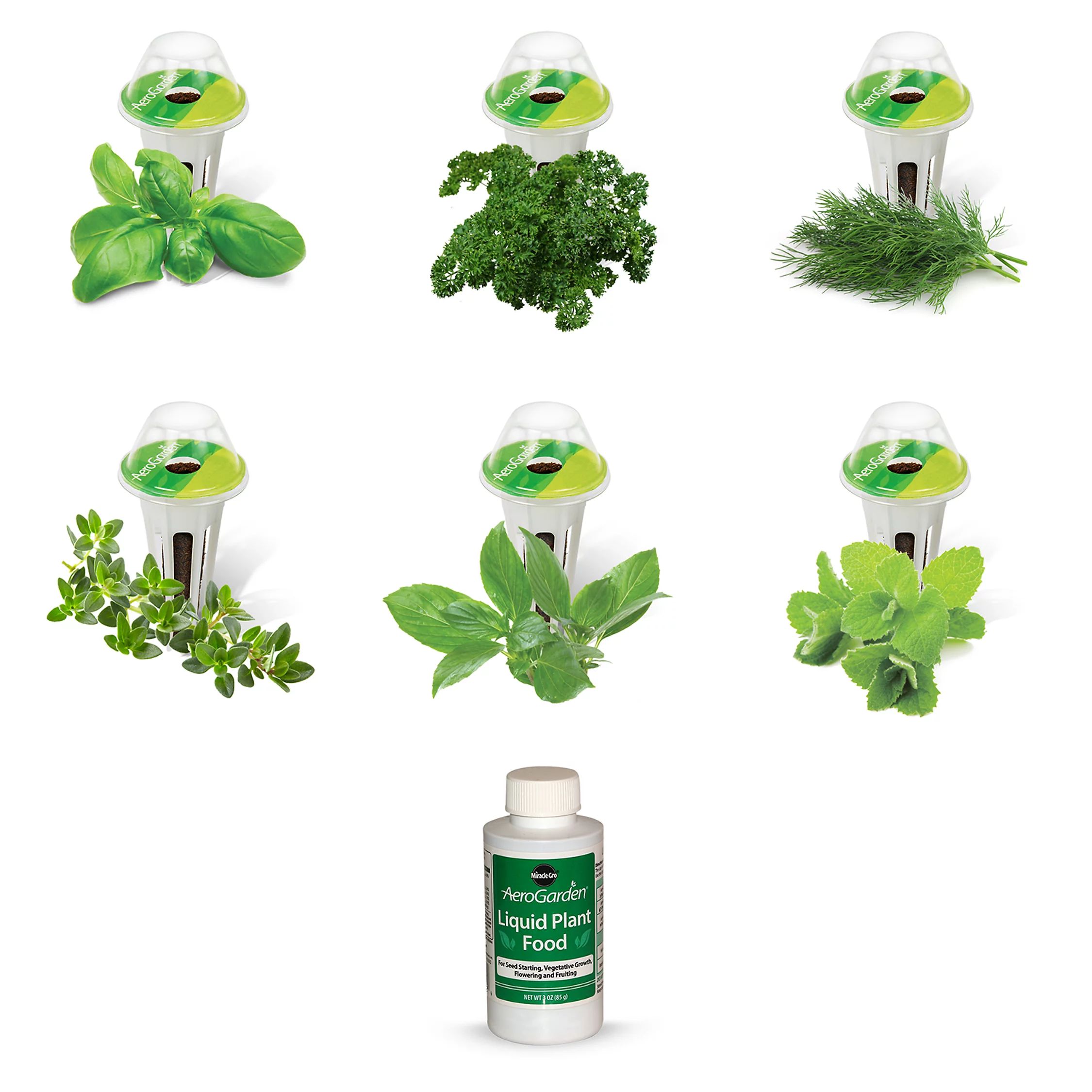 Miracle-Gro AeroGarden Gourmet Herb 6-Pod Seed Kit | Kohl's