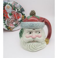 Cookie Jar ~ Santa Claus 1991 Oci | Etsy (US)