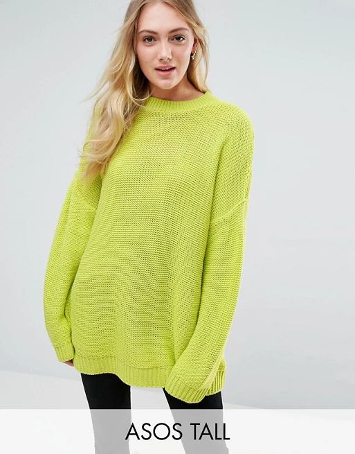 ASOS TALL Oversized Chunky Sweater | ASOS US