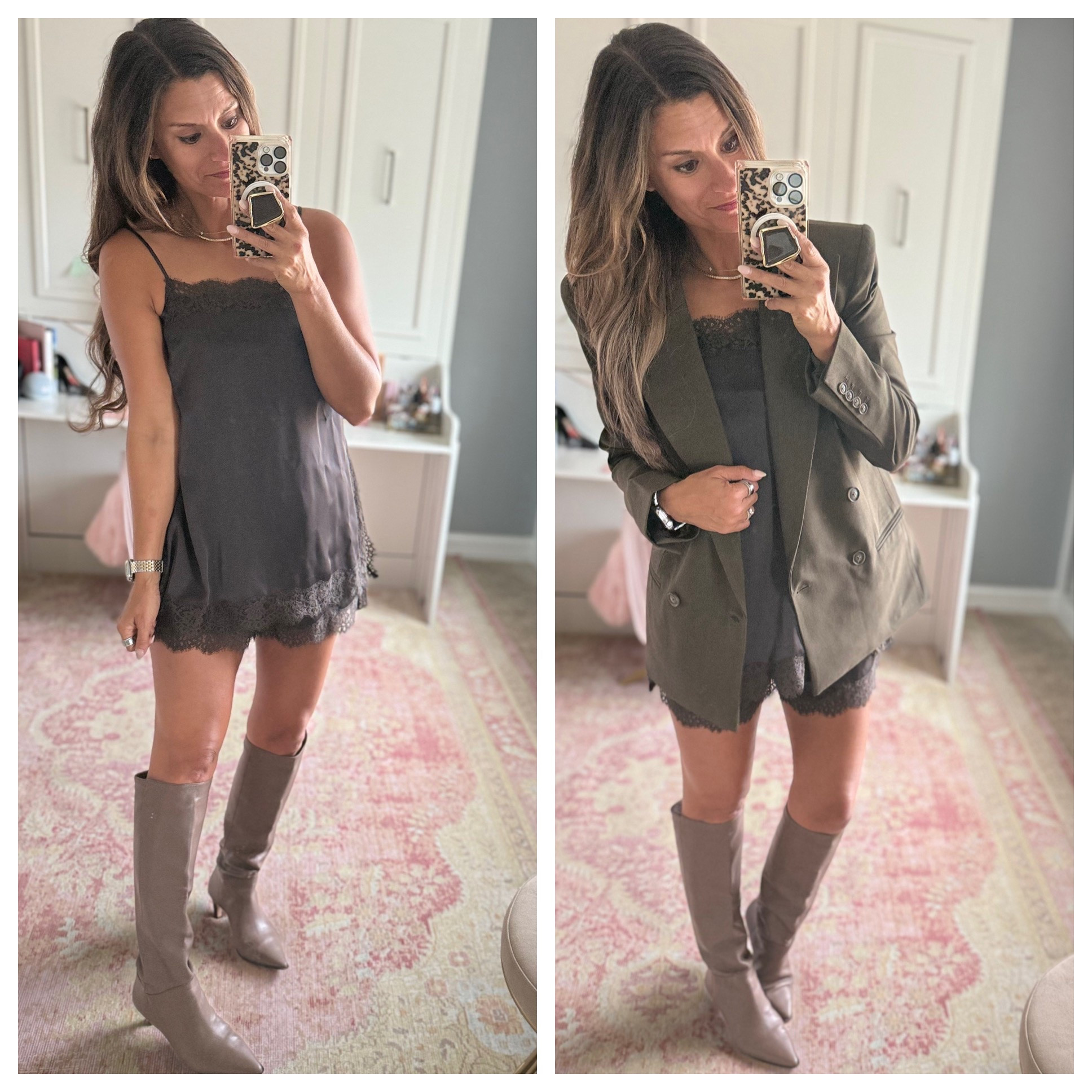 Lace set for fall