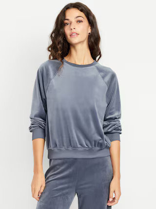 Velour Lounge Top | Old Navy (US)