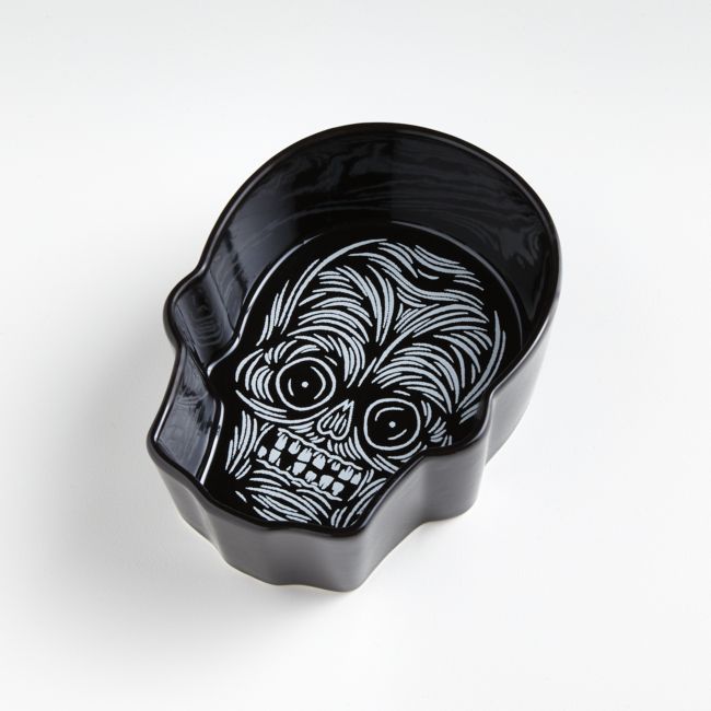 PATCH NYC Scary Skull Bowl | Crate & Barrel
