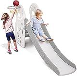 Toddler Slide, Ronipic 3 in 1 Slide for Kids, Freestanding Game Slide with Extra Long Slipping Slope | Amazon (US)