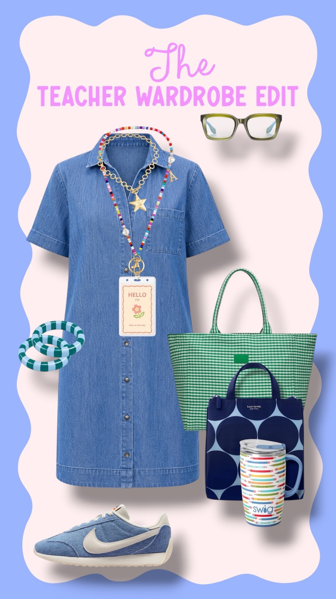 The cutest teacher outfit! 

 #LTKdayinmylife #LTKootd #LTKSeasonal