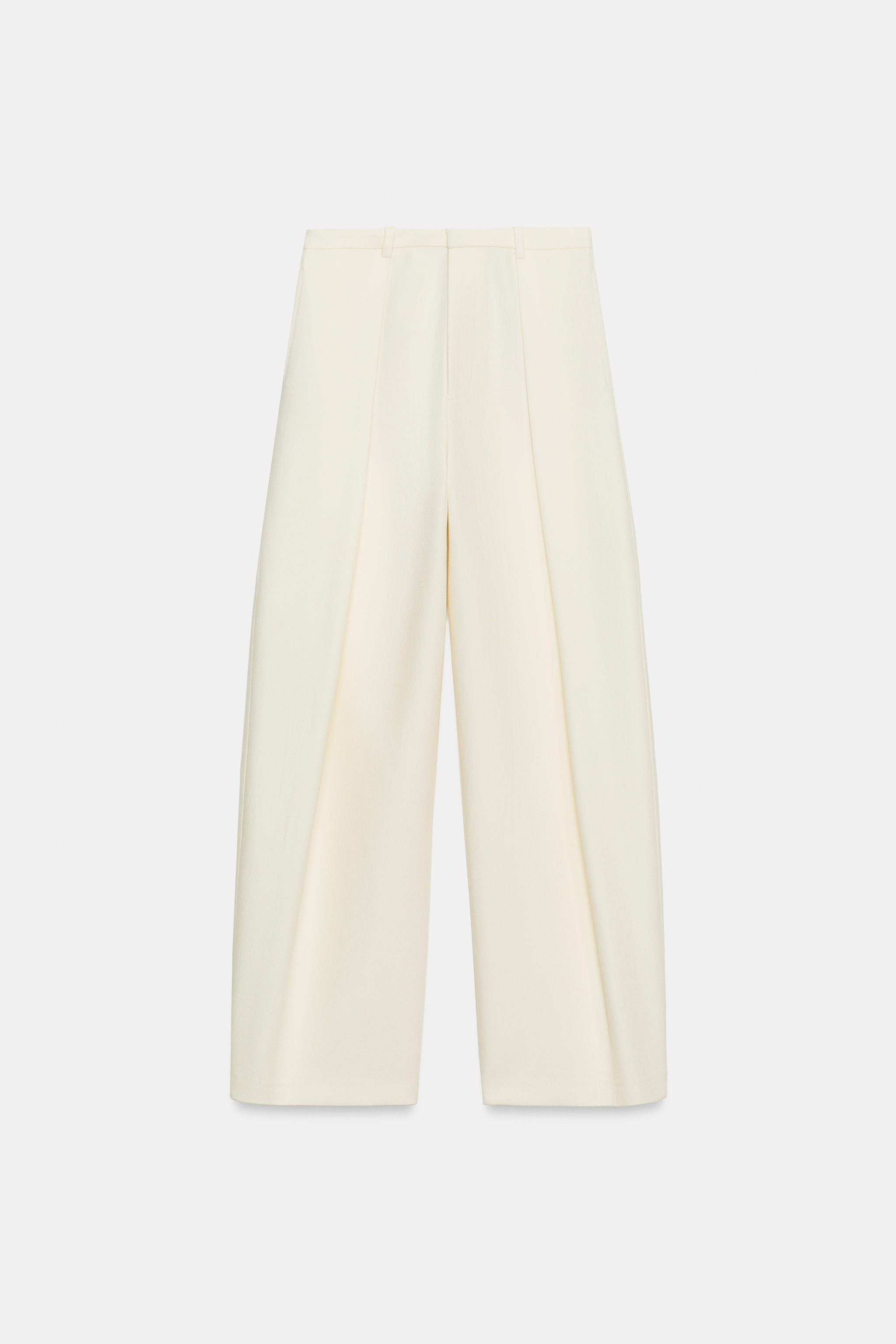 VOLUME PLEATED PANTS | Zara US