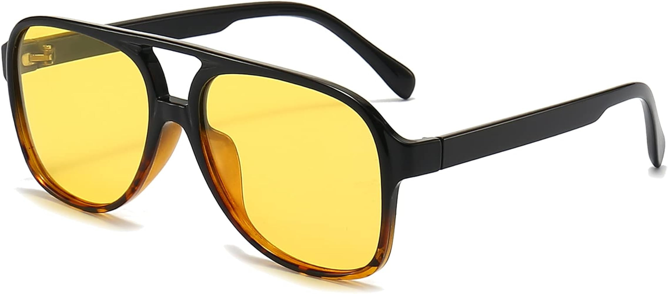Long Keeper Night Driving Glasses - Night Vision Driving Glasses Anti Glare Polarised Yellow Sung... | Amazon (UK)