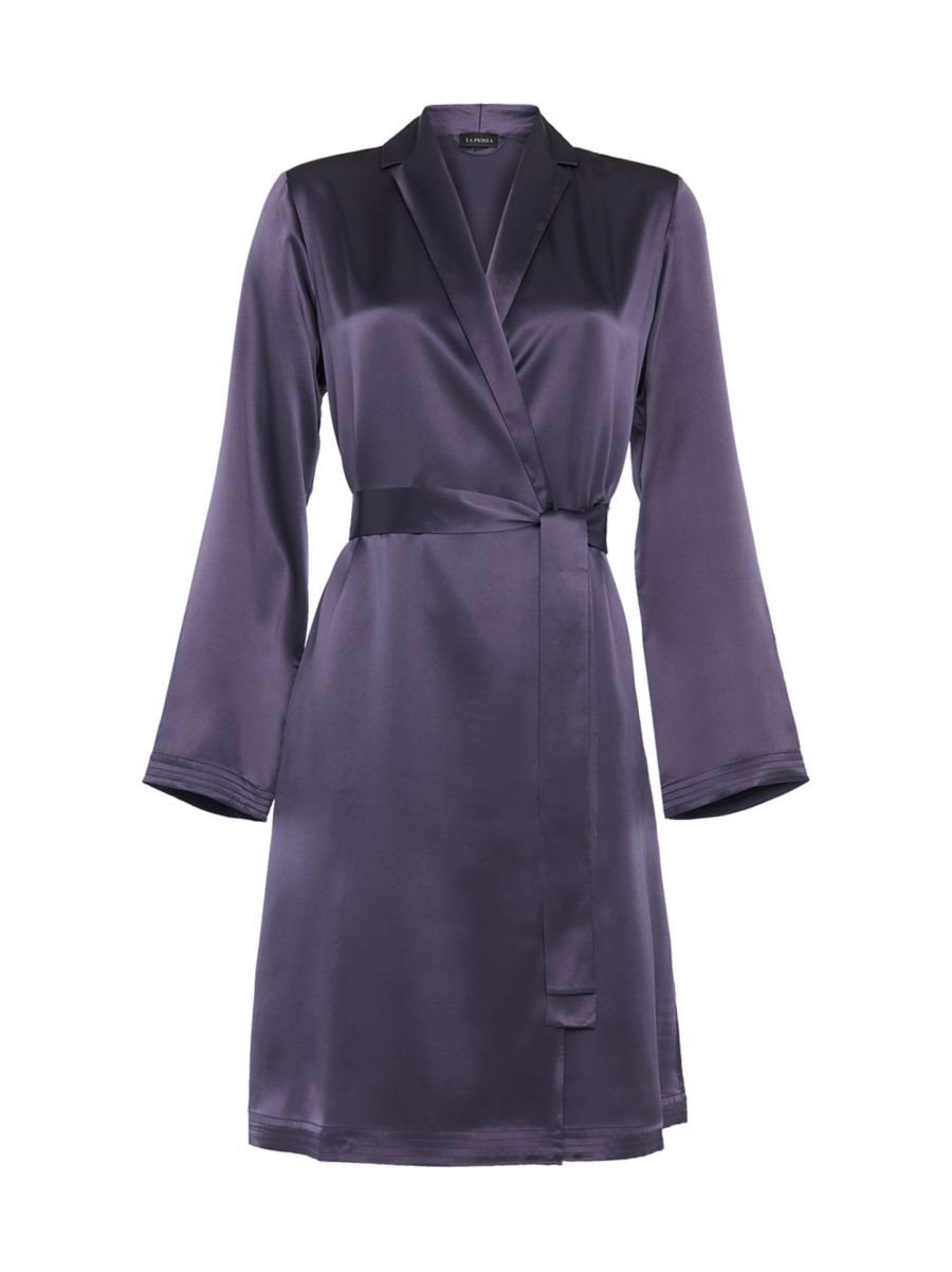 Silk Short Robe | Saks Fifth Avenue (UK)