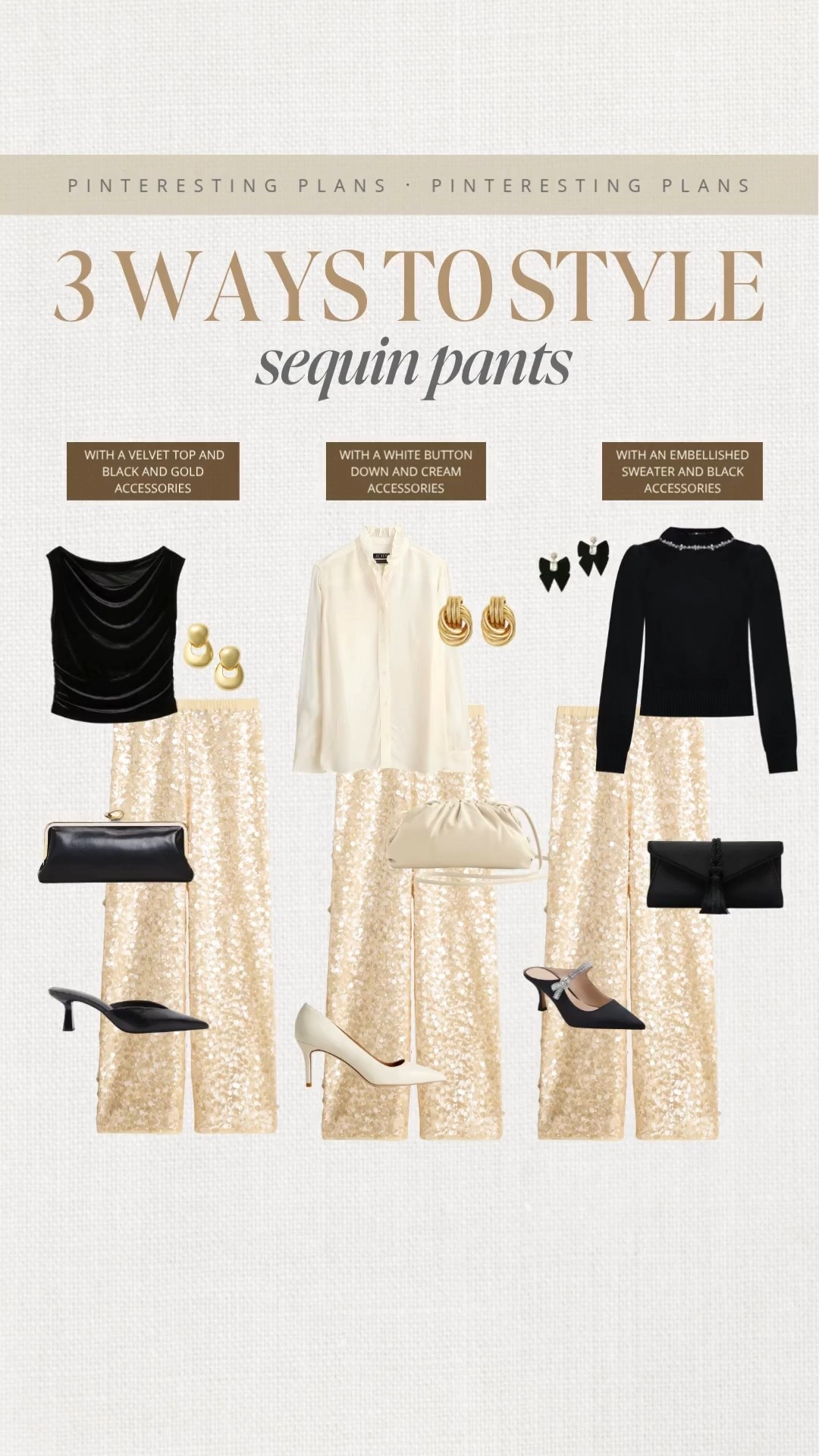 3 ways to style sequin pants 🙌🏻🙌🏻

Holiday style // fall style // fall fashion // sweater //  holiday fashion 

#LTKShoeCrush #LTKStyleTip 

#LTKSeasonal #LTKHoliday #LTKFindsUnder100

#LTKSeasonal #LTKCyberWeek #LTKHoliday

#LTKootd #LTKHoliday #LTKSeasonal