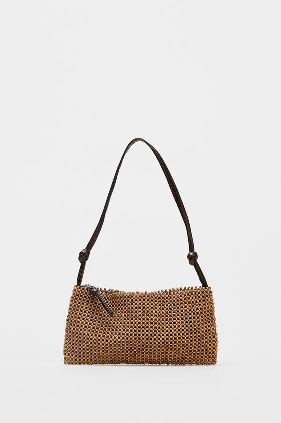 BEADED SHOULDER BAG | Zara UK