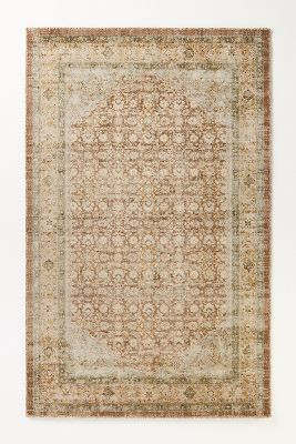 Sonya Hand-Tufted Persian-Style Printed Rug | Anthropologie (US)