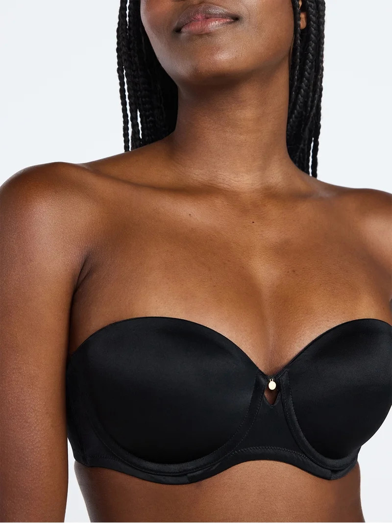 Joyspun Women's Shine Strapless Push-Up Bra, Sizes 34A-40DD | Walmart (US)