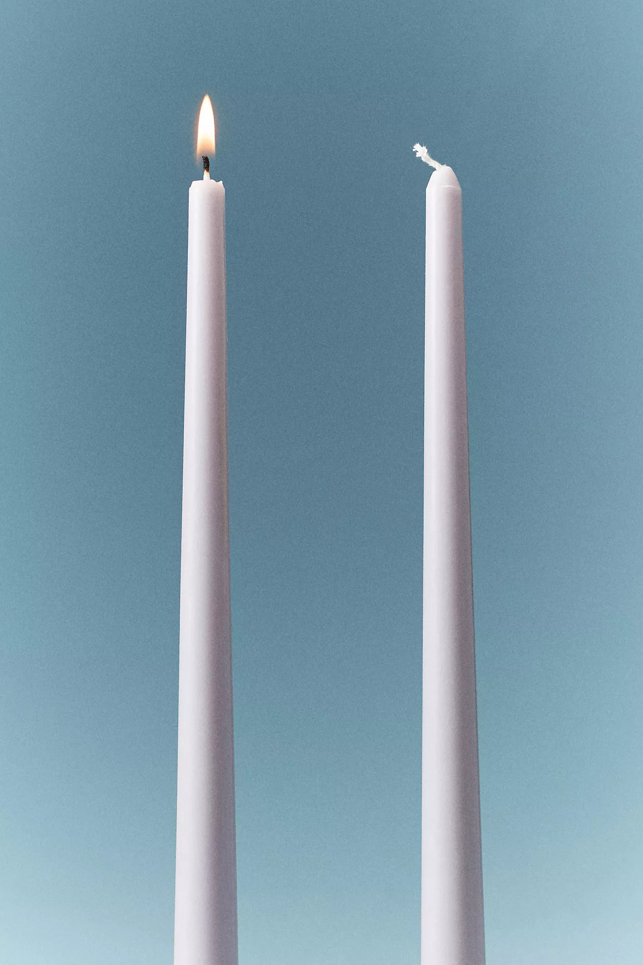 Smooth Taper Candle | Anthropologie (US)