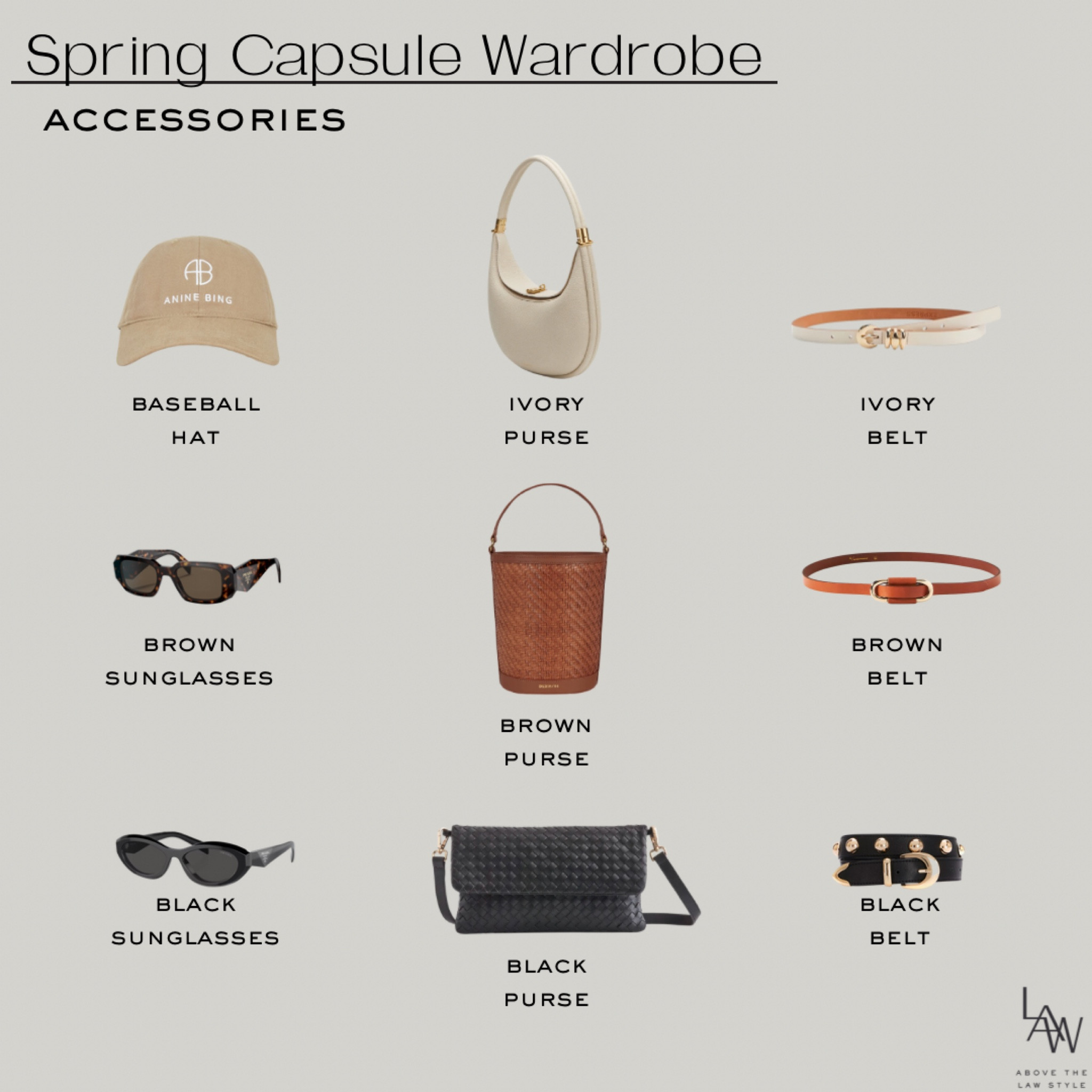 Spring Capsule: Accessories 

#LTKstyletip #LTKfindsunder100 #LTKfindsunder50