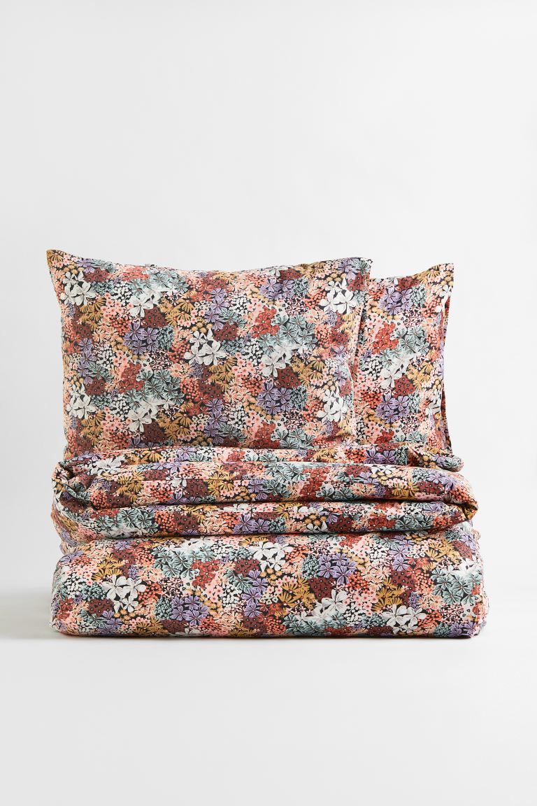 Floral Double Duvet Cover Set | H&M (US)