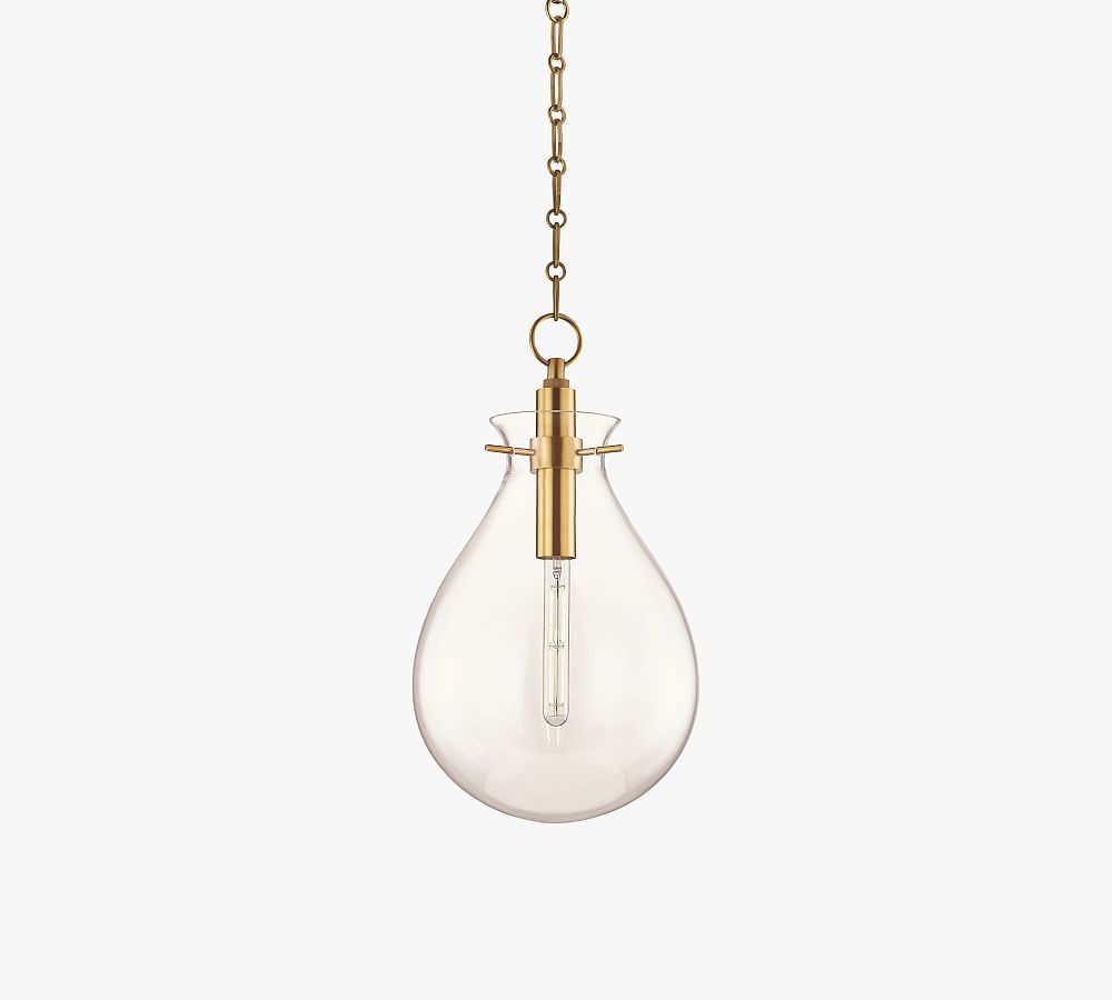 Open Box: Mayla LED Glass Pendant | Pottery Barn (US)